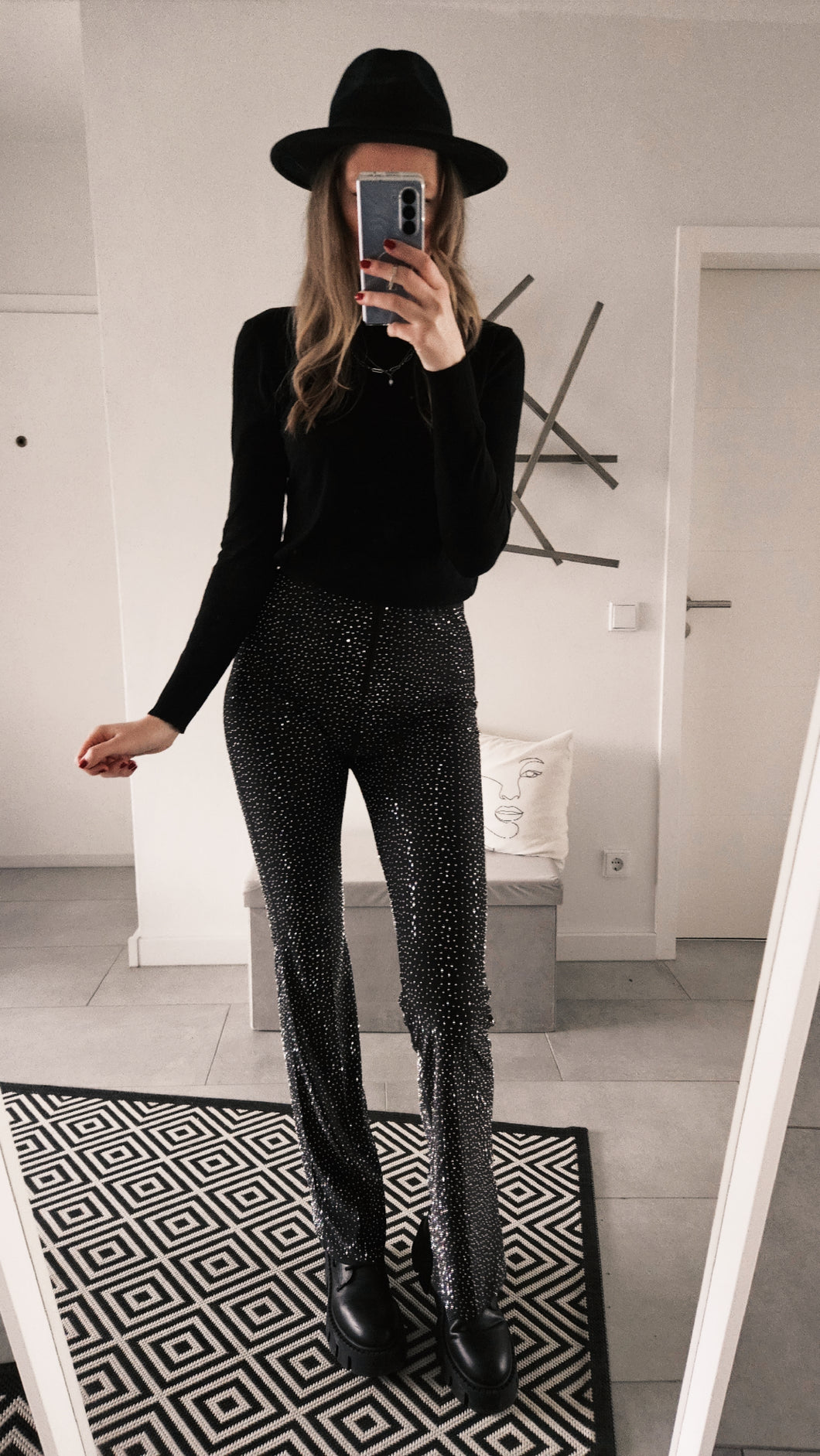 Glitzerhose 