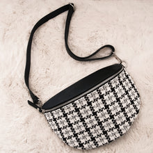 Lade das Bild in den Galerie-Viewer, Crossbody bag L &quot;bouclé&quot; &lt;br&gt; Leder
